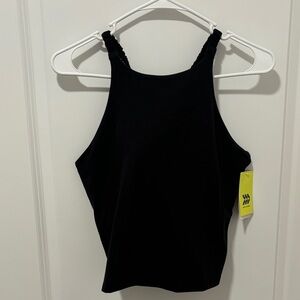 All in Motion Black Tank Top